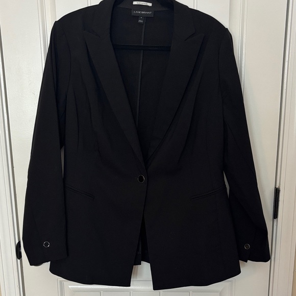 Lane Bryant Elegant Black Suit Jacket - Picture 1 of 9